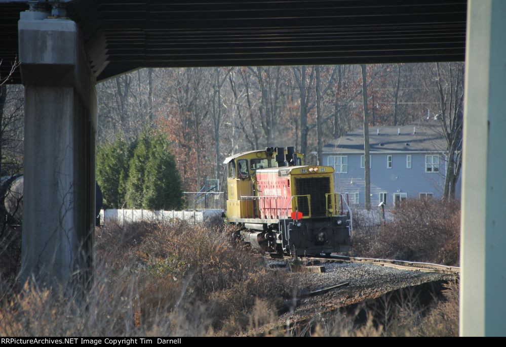 ME 20 cut off the Polar Express to work